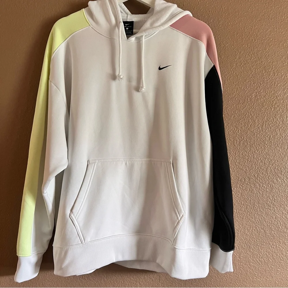 Nike Dri Fit Colorblocked Hoodie Size Large